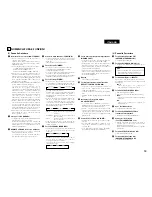 Preview for 59 page of Denon DRA-201SA Operating Instructions Manual