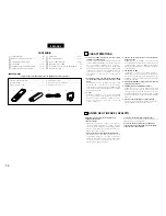 Preview for 72 page of Denon DRA-201SA Operating Instructions Manual