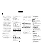 Preview for 110 page of Denon DRA-201SA Operating Instructions Manual