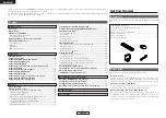 Preview for 4 page of Denon DRA-37 - AM/FM Stereo Receiver Operating Instructions Manual