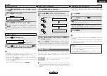 Preview for 17 page of Denon DRA-37 - AM/FM Stereo Receiver Operating Instructions Manual