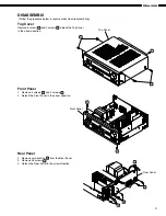 Предварительный просмотр 3 страницы Denon DRA-395 Service Manual