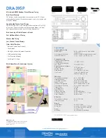 Preview for 2 page of Denon DRA-395P Specifications