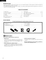 Preview for 4 page of Denon DRA-685 Operating Instructions Manual