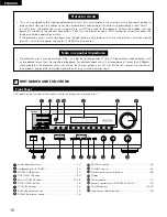 Preview for 10 page of Denon DRA-685 Operating Instructions Manual