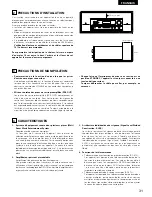 Preview for 31 page of Denon DRA-685 Operating Instructions Manual