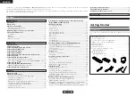 Предварительный просмотр 4 страницы Denon DRA-700AE Operating Instructions Manual