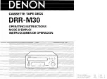 Denon DRR-M30 Operating Instructions Manual preview