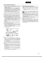 Preview for 39 page of Denon DRW840 - Stereo Double Cassette Deck Operating Instructions Manual