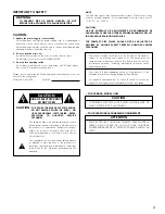 Предварительный просмотр 2 страницы Denon DVD-1000 Operating Instructions Manual