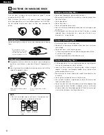 Предварительный просмотр 8 страницы Denon DVD-1000 Operating Instructions Manual