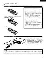 Предварительный просмотр 15 страницы Denon DVD-1000 Operating Instructions Manual