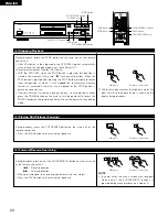 Предварительный просмотр 20 страницы Denon DVD-1000 Operating Instructions Manual