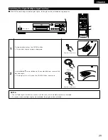 Предварительный просмотр 29 страницы Denon DVD-1000 Operating Instructions Manual