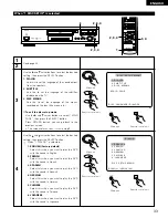 Предварительный просмотр 33 страницы Denon DVD-1000 Operating Instructions Manual