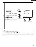 Предварительный просмотр 43 страницы Denon DVD-1000 Operating Instructions Manual