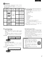 Предварительный просмотр 47 страницы Denon DVD-1000 Operating Instructions Manual