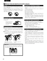 Предварительный просмотр 48 страницы Denon DVD-1000 Operating Instructions Manual