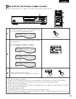 Предварительный просмотр 65 страницы Denon DVD-1000 Operating Instructions Manual