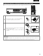 Предварительный просмотр 69 страницы Denon DVD-1000 Operating Instructions Manual