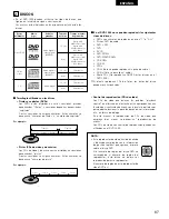 Предварительный просмотр 87 страницы Denon DVD-1000 Operating Instructions Manual