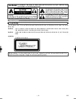 Preview for 2 page of Denon DVD-1400 Operating Instructions Manual