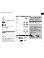 Предварительный просмотр 9 страницы Denon DVD-2500BT Operating Instructions Manual