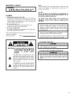 Предварительный просмотр 2 страницы Denon DVD-2800 Operating Instructions Manual