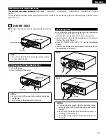 Предварительный просмотр 17 страницы Denon DVD-2800 Operating Instructions Manual