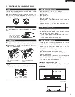 Предварительный просмотр 9 страницы Denon DVD-2910/955 Operating Instructions Manual