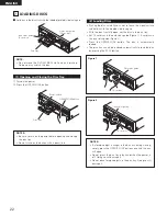 Предварительный просмотр 22 страницы Denon DVD-2910/955 Operating Instructions Manual