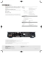 Предварительный просмотр 2 страницы Denon DVD-955 Specifications