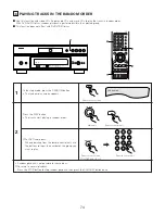 Предварительный просмотр 74 страницы Denon DVD-A1XV Operating Instructions Manual