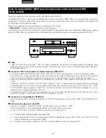 Предварительный просмотр 6 страницы Denon DVD-A1XVA Operating Instructions Manual