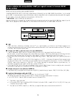 Предварительный просмотр 8 страницы Denon DVD-A1XVA Operating Instructions Manual