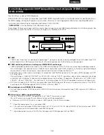 Предварительный просмотр 14 страницы Denon DVD-A1XVA Operating Instructions Manual