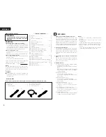 Предварительный просмотр 4 страницы Denon DVD-M330 Operating Instructions Manual