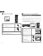 Предварительный просмотр 24 страницы Denon DVD-M330 Operating Instructions Manual