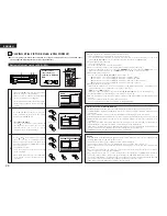 Предварительный просмотр 26 страницы Denon DVD-M330 Operating Instructions Manual