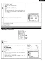 Preview for 45 page of Denon DVM-1800 Operating Instructions Manual