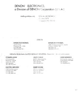 Preview for 67 page of Denon DVM-1800 Operating Instructions Manual