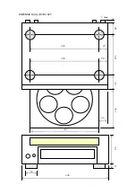 Preview for 1 page of Denon DVM 1845 Dimensions