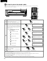 Предварительный просмотр 34 страницы Denon DVM-3700 Operating Instructions Manual