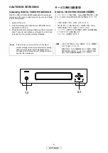 Предварительный просмотр 6 страницы Denon DVP-602CI Service Manual