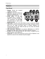 Предварительный просмотр 4 страницы Denon Envoi Receiver 2 User Manual