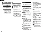 Preview for 8 page of Denon G900X/G950 Operating Instructions Manual