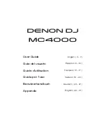 Denon MC4000 User Manual preview