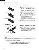 Предварительный просмотр 12 страницы Denon PMA-1500RII Operating Instructions Manual