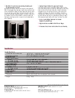 Предварительный просмотр 2 страницы Denon PMA-2000R Specification Sheet