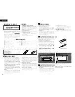 Предварительный просмотр 4 страницы Denon PMA-201SA Operating Instructions Manual